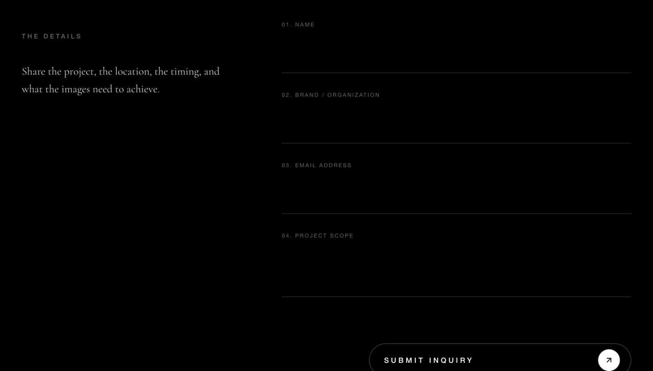 A brief, then a confirmation, recorded on engelhouse.studio