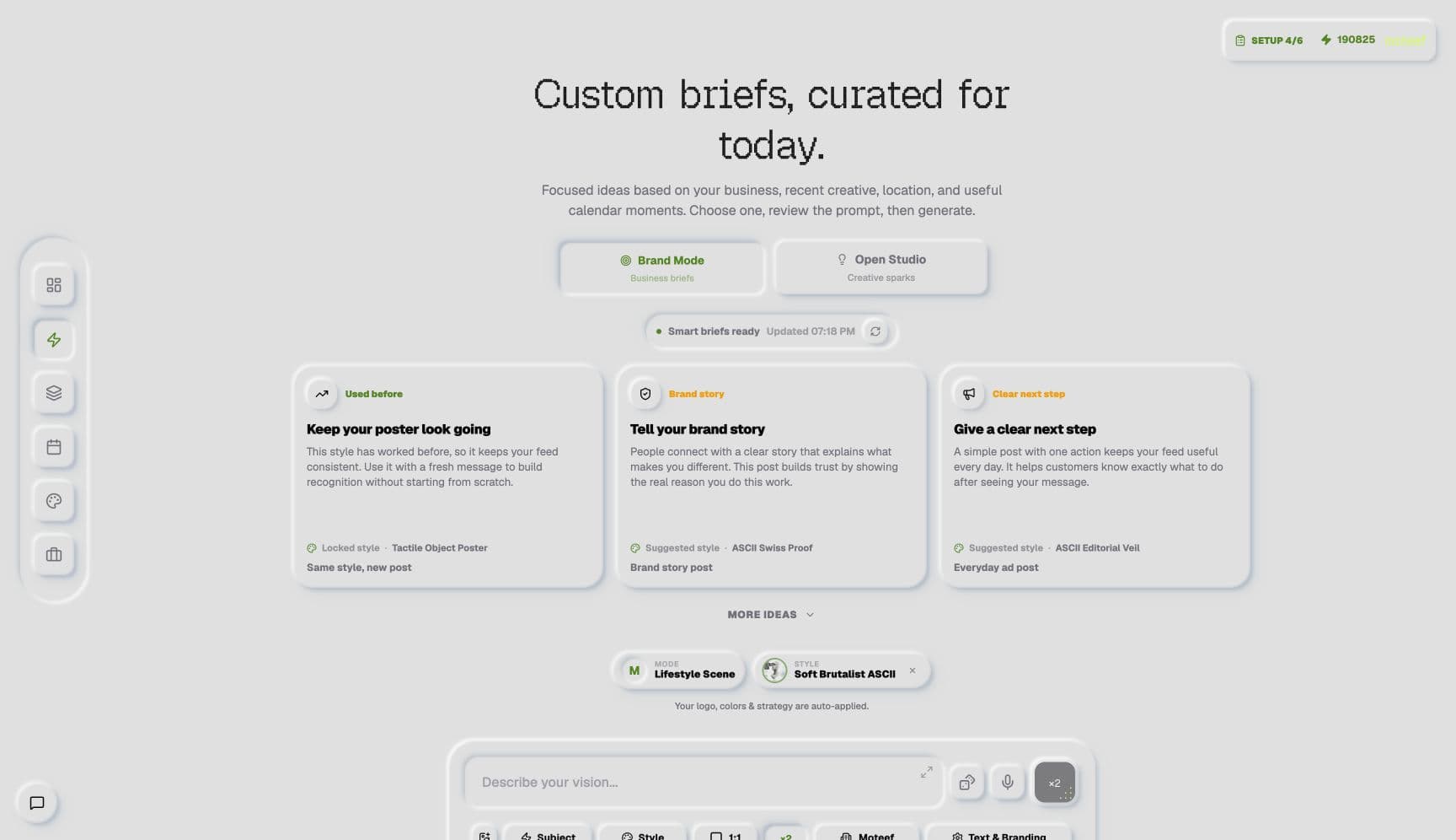 Moteef (x Create product) saas project