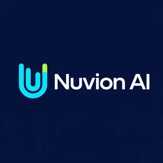 Nuvion AI logo option, round 1: Echo channel