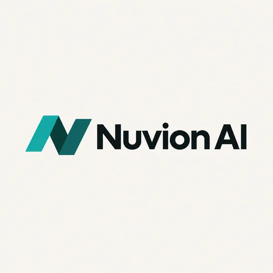 Nuvion AI logo option, round 2: Forward n (taken forward)