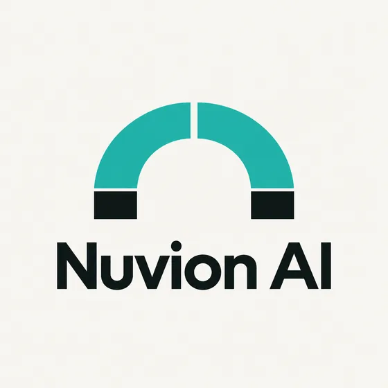 Nuvion AI logo option, round 2: Bridge