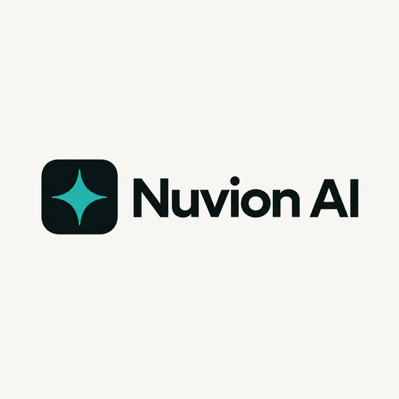 Nuvion AI logo option, round 2: Spark