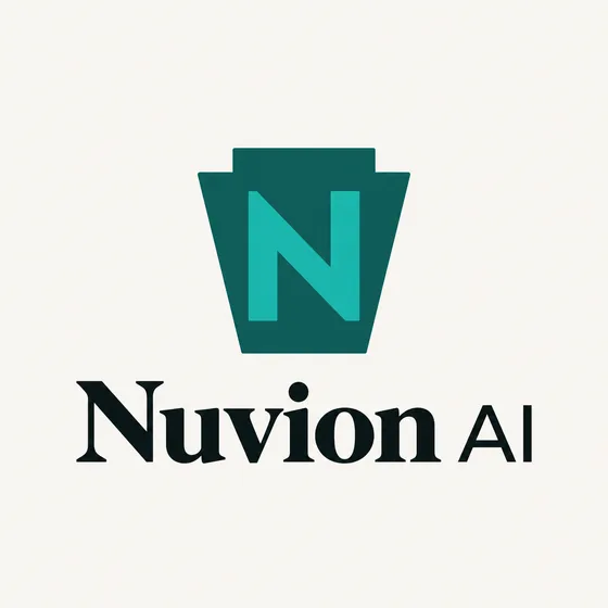 Nuvion AI logo option, round 2: Keystone