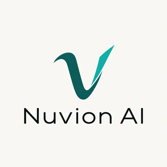 Nuvion AI logo option, round 5: Nu 04