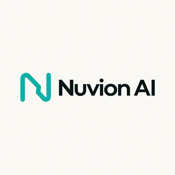 Nuvion AI logo option, round 5: Trace 04