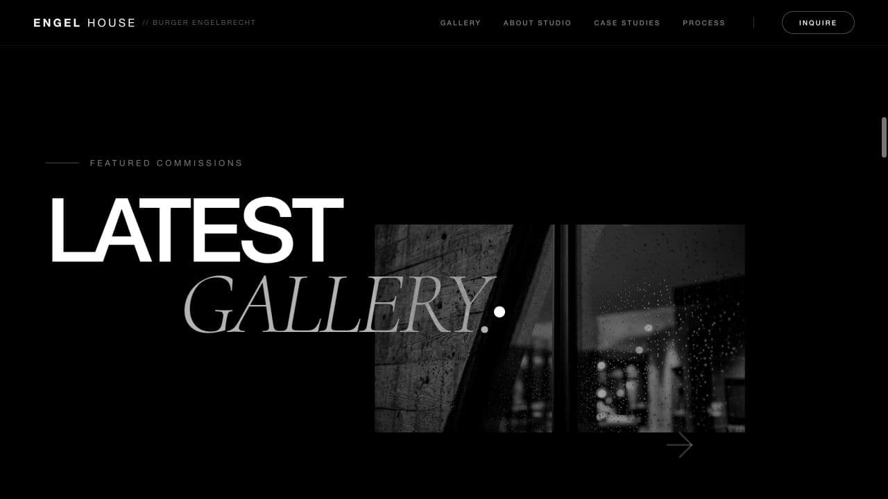 ENGEL HOUSE website — Latest gallery