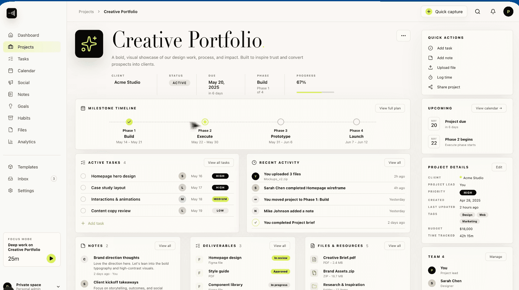 Rijn Hartman Admin system — Project workspace