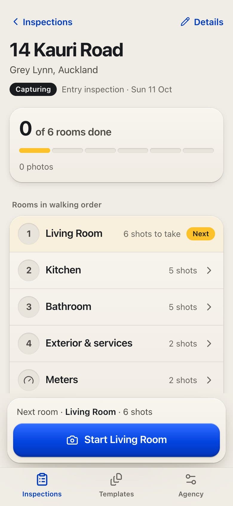 Roomwise: Every room, in walking order