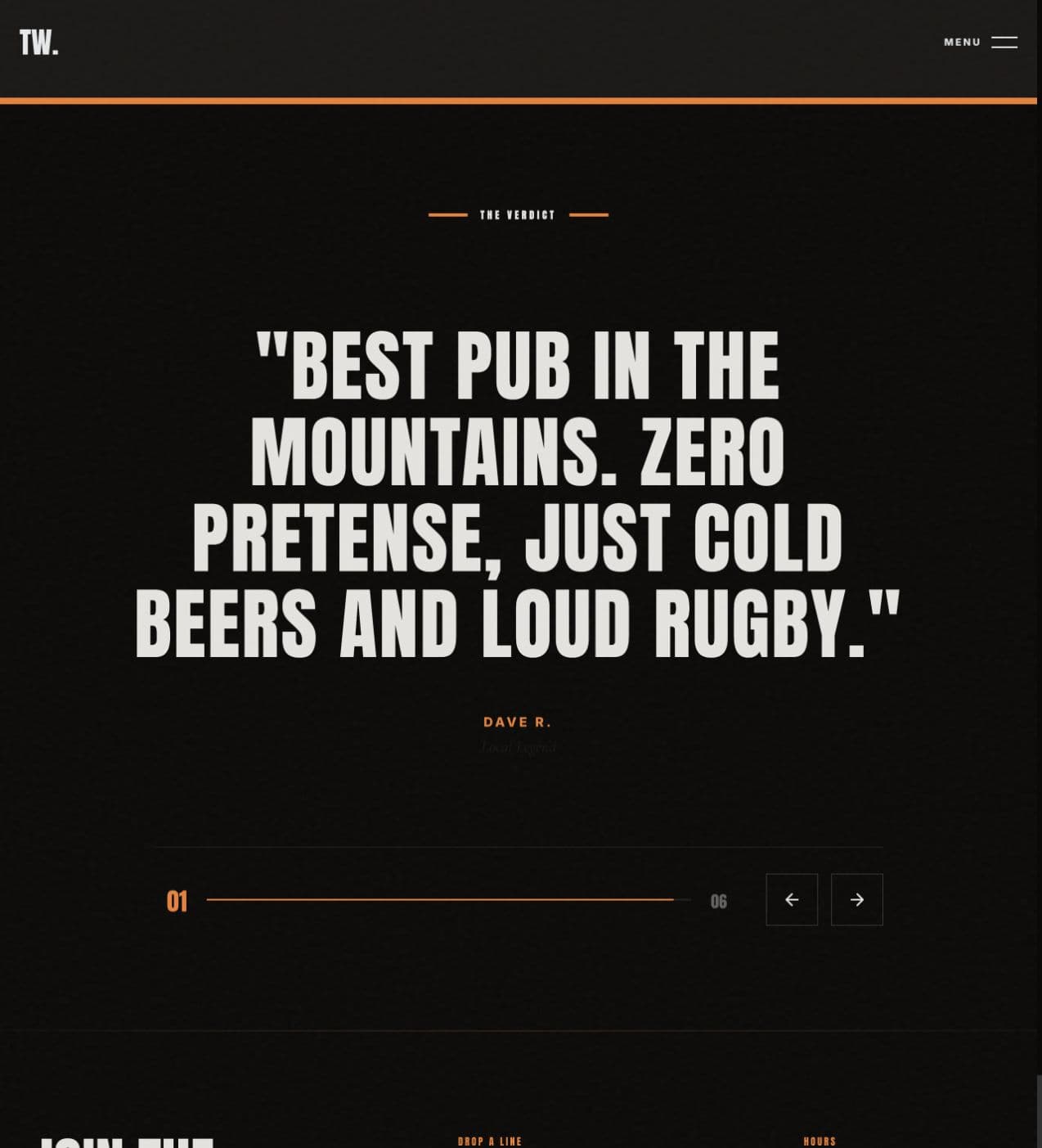 Thatchwood Farm Pub website — The verdict