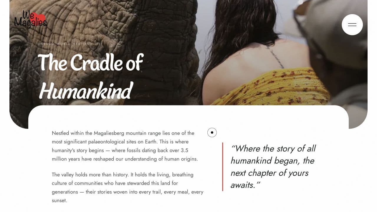 We Love Magalies system — Cradle of Humankind